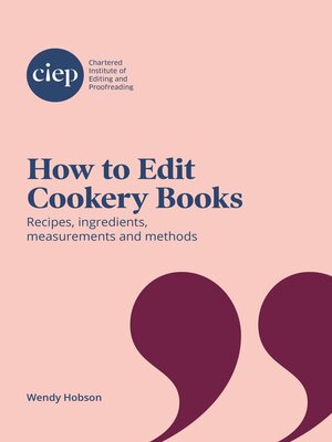 cover image of How to Edit Cookery Books